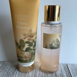 Victoria’s Secret Oasis Blooms Scented Lotion and Fragrance Mist New